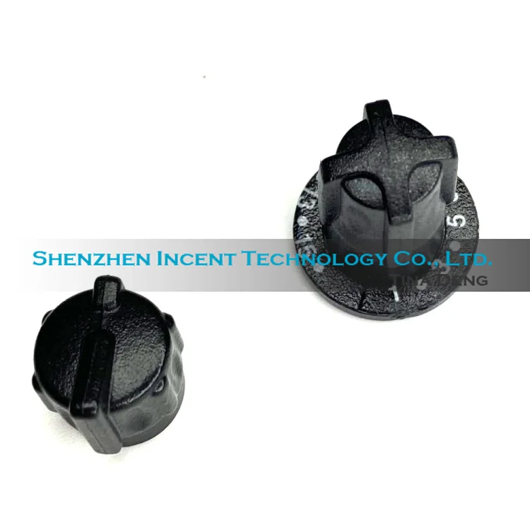 VOIONAIR 10 sets/lot Volume Control knob And Channel Selector Knob Cap For Vertex VX-231 VX-424 Radio