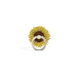 Sunflower Acrylic Smartphone Finger Ring Holder and Stand (5)