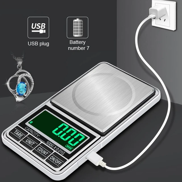Digital Pocket Scale 200g/0.01g Accurate for Mixing, Small Parts, Counting