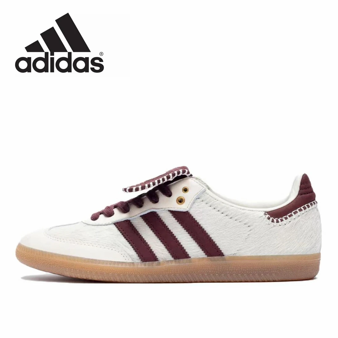 Adidas Samba Pony Galles Bonner Leopard German Training Gazelle Shoes Retro Versatile Sport E Casual Board Shoes Sneakers