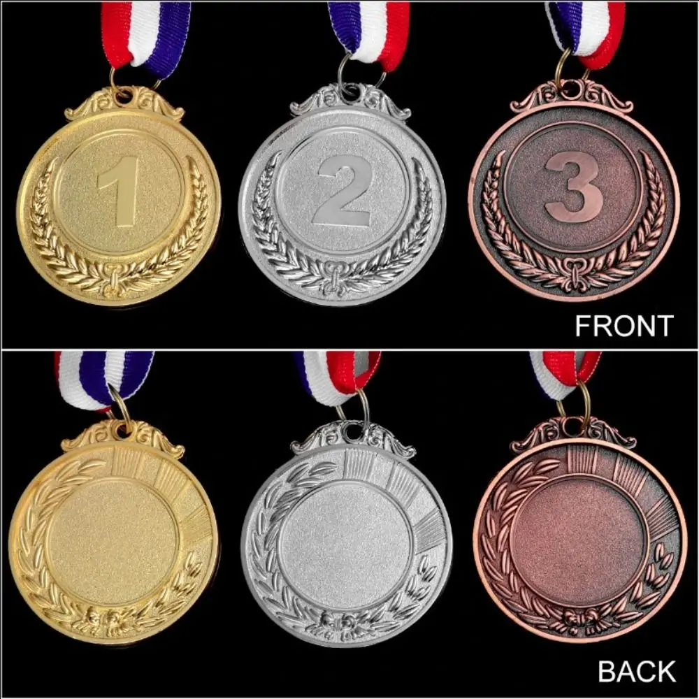 Gold Silver Bronze Metal Award Medals Winner Reward Competition Prizes for Sports Academics Any Competition
