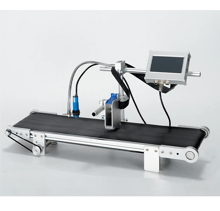60CM Adjustable Speed Wide Mini Conveyor Belt Aluminum Alloy Electric Conveyor T