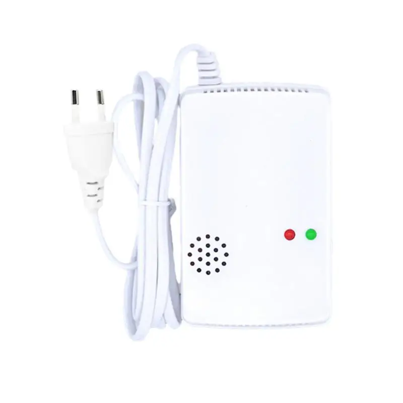 

Independent Carbon Monoxide Detector, Gas Detector,Gas Alarm Sensor Methane Propane ,Gas leak Detector ,EU Plug LCD Security