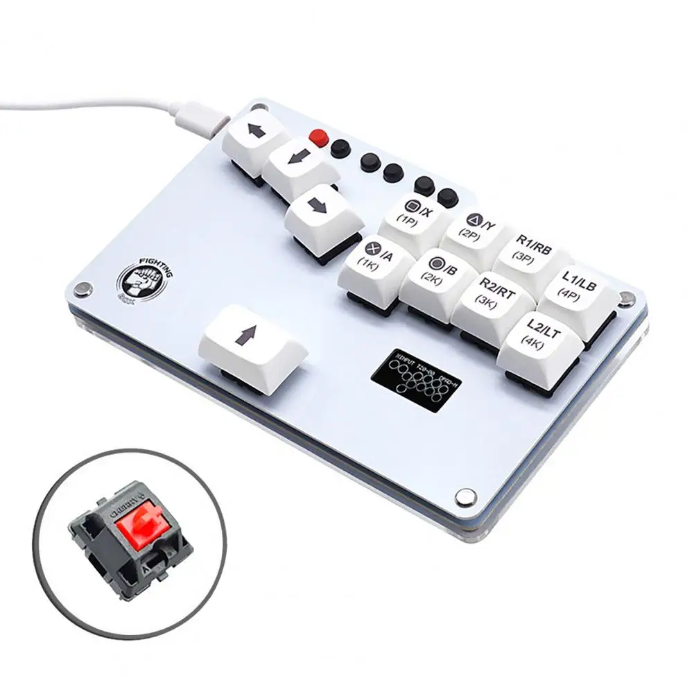 Pico Gp2040 Board Switch Controller Di Gioco Versatile Mini Hitbox Tastiera Fightstick Per/Ps4/Switch/Mister/Steam Con Per Giocatori