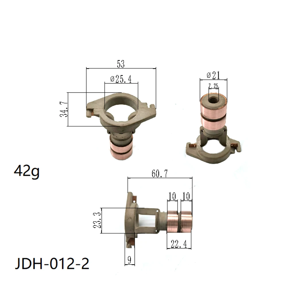 

5Pcs 25.4x53x10(60.7) Slip ring JDH-012-2