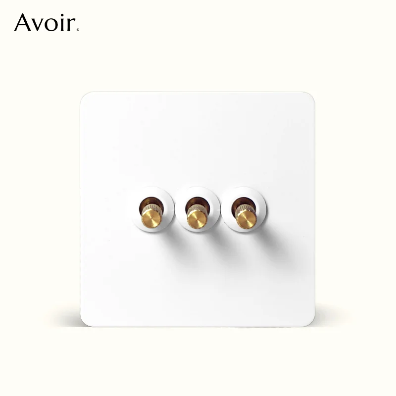 AvoirLightSwitchesGoldClassicCarvedToggleSwitchWhiteStainless