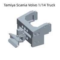 Tamiya LESU 1：14 Tractor Tail Hook for TAMIYA 1/14 RC Truck Trailer SCANIA VOLVO 56368 56371 Upgrade Parts 1