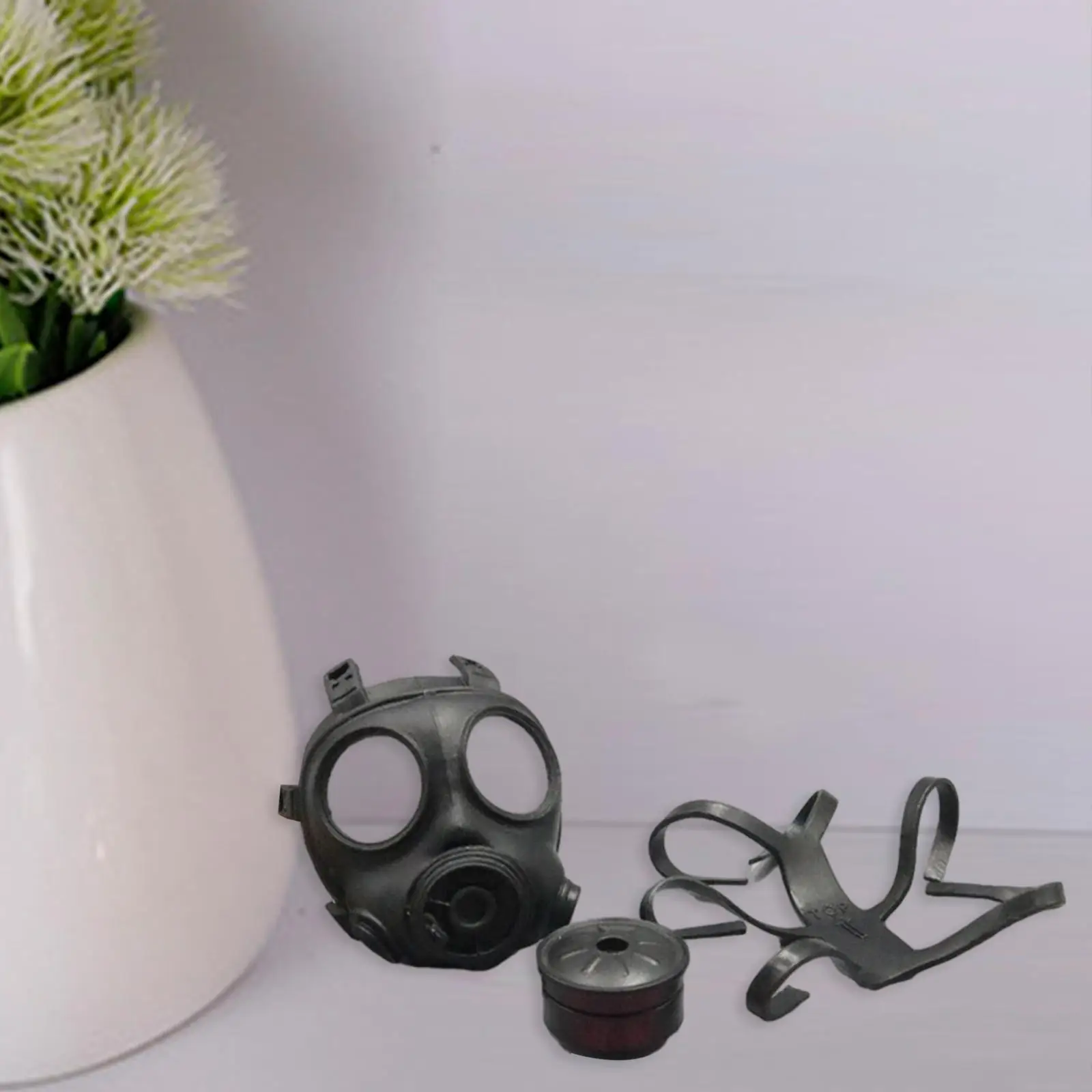 

1:6 Scale Soldier Gas Mask Model Dolls Dress up Accessory Casual Cosplay