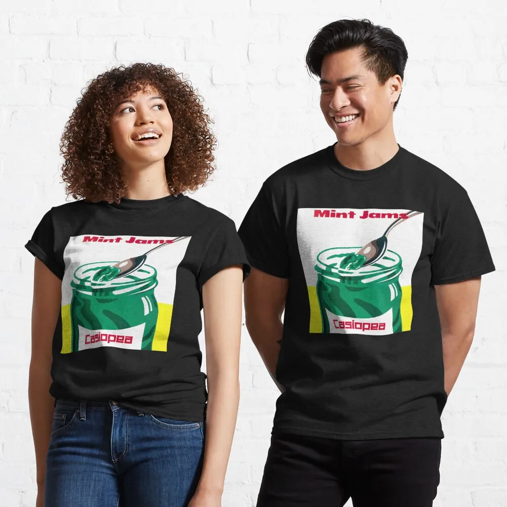 

CASIOPEA-мятные джемы {% 28} 1982 {% 29} Классическая футболка аниме Графические футболки для мужчин одежда женские футболки с коротким рукавом