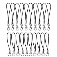 10 шт., вешалка для телефона, зажимы для ключей, сумка, брелок для ключей, шнурок для мобильного телефона, шнурок для телефона, застежка-лобстер, веревка, ремешок, шнуры для ремешков