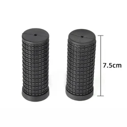 Durable Non - Slip Rubber Bicycle Handlebar Grips for Mountain and Road Cycling (Short)