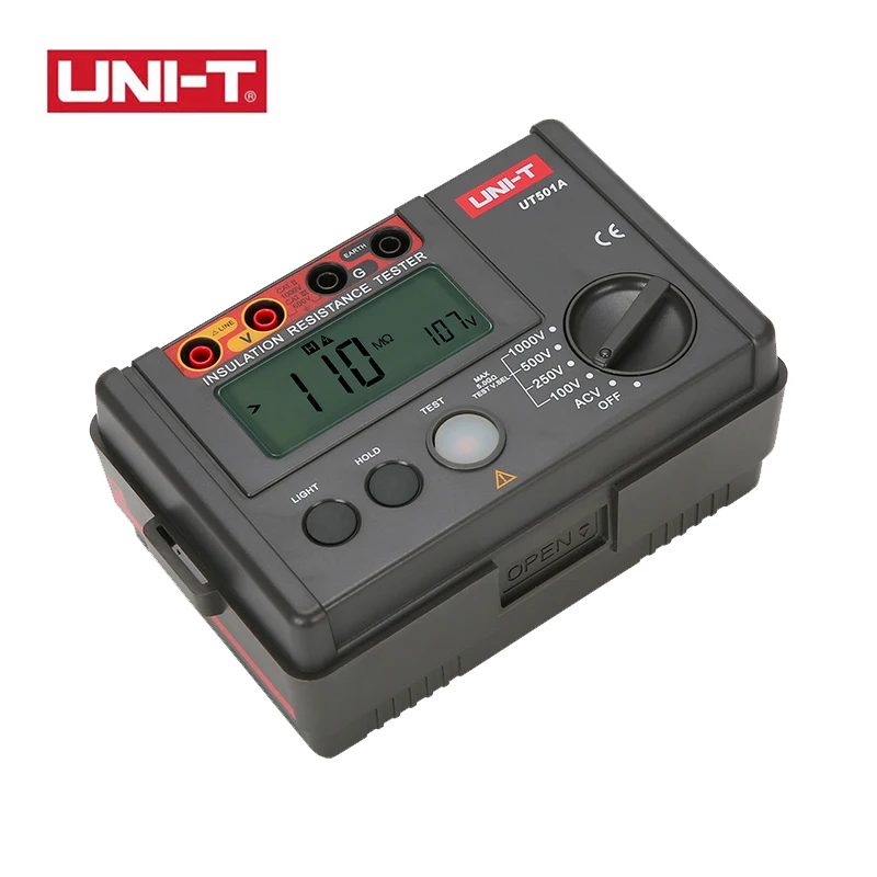 UNI-T UT501A Insulation Resistance Tester 1000V Megohmmeter 5G&Omega; Ohm Meter