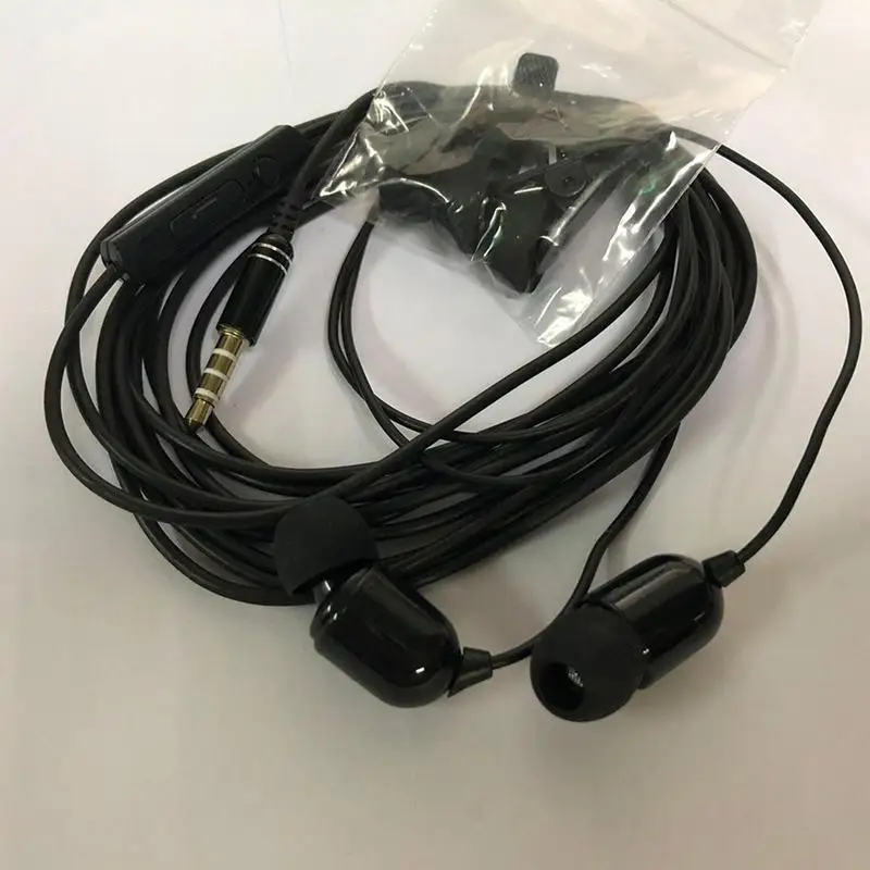 Universal 3.5mm Wired Earphone With Mic 3 Meters Long Stereo Bass Earbuds Stereo Bass Sport Headphones For Huawei For Xiaomi