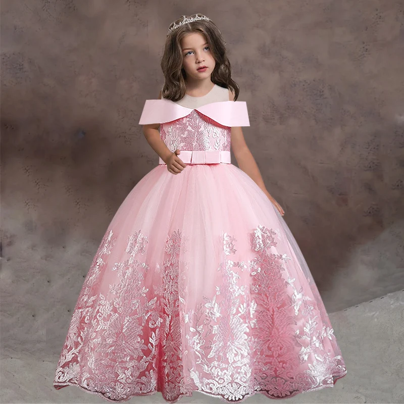 ★あや★ドレス120cm & 花柄タイツ M ✖️2点 & 靴 19cm Girls Elegant Evening Party Dresses | Girls Children's