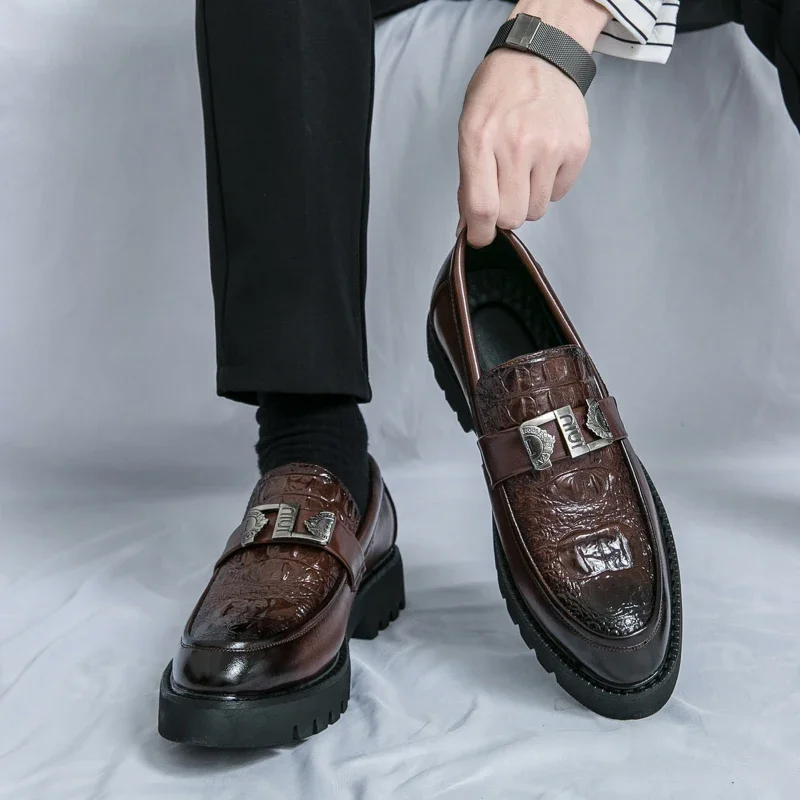 S72adc2f3b32048b9ad6ead97254737a79 Stylish VIPOL White Loafers for Men Slip-On Dress Shoes for Parties