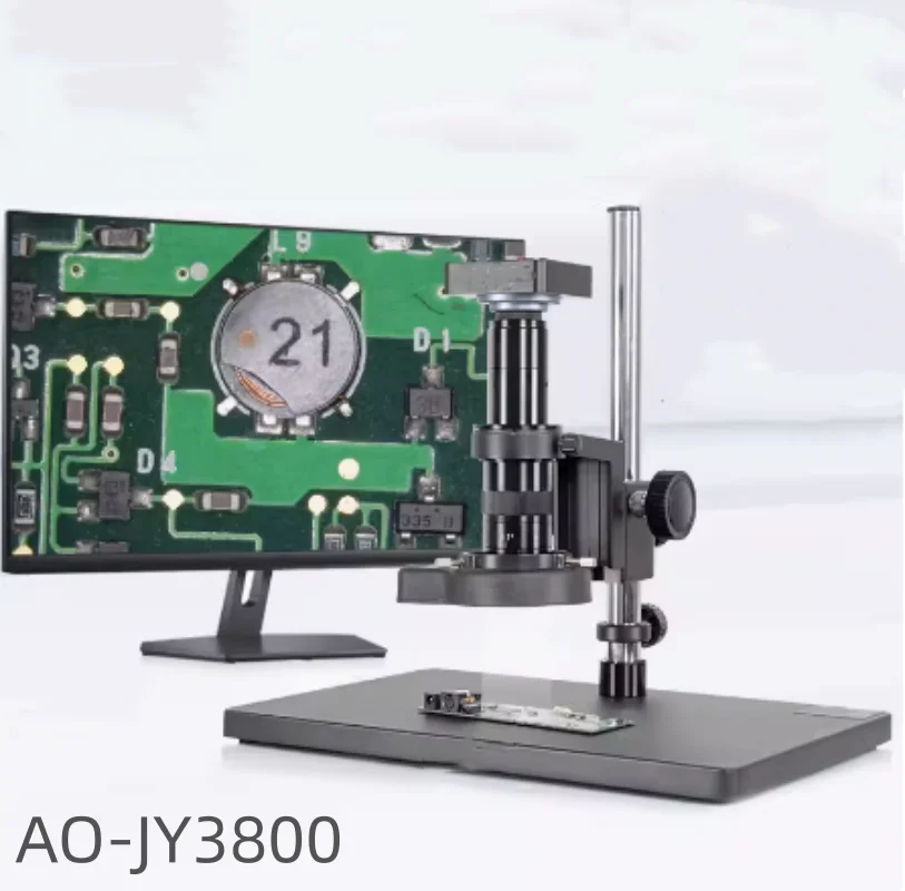 Industrial electronic digital microscope high-definition screen motherboard circuit maintenance, photography and video recording