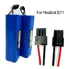 New Original 128000mAh Rechargeable Li-ion Battery for neabot Robotic vacuum cleaner Q11 5