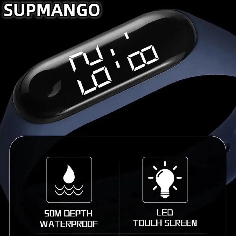 Smart Watch M9 Waterproof Children Watches Women Sport Wristband Bracelet Touch LED Digital Girls Watch Boys