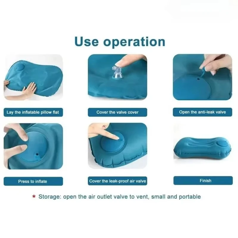 Ultra-Soft Portable Travel and Camping Pillow