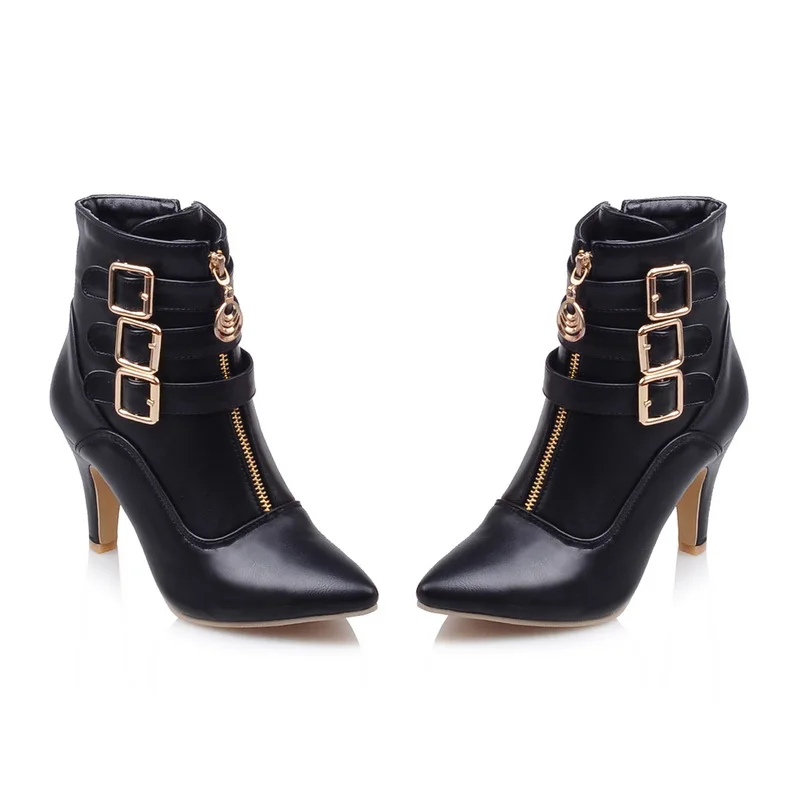 Ding boots British style slim boots 2024 new high-heeled ladies boots brushed women's boots