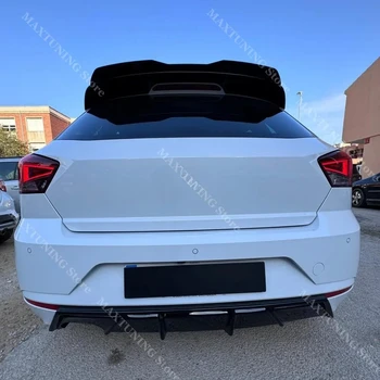 Spoiler sul tetto posteriore Decorazione dell'ala della coda dell'auto per Seat Ibiza Standard / FR MK5 F6 Hatchback 2017-2025 Tappo del bagagliaio del bagagliaio Bodykit Tuning