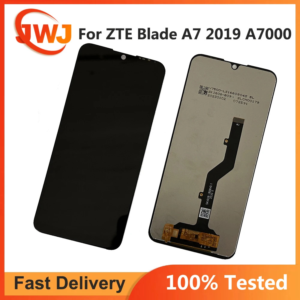 

6.09"Tested For ZTE Blade A7 2019 A7000 LCD Display Touch Digitizer Assembly Replacement Phone Screen ZTE Blade A7S A7010 LCD