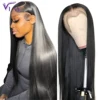 400% Density 13×4 HD Lace Front Wigs Silky Straight Melt Skins 4×4/5×5 HD Lace Frontal Wig Glueless Human Hair Wigs Pre Plucked 3