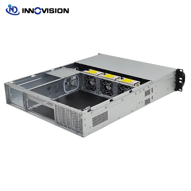 New 19inch 2U 12 HDD 12bays Hotswap Server Case With 12G MINI SAS HD Backplane With 2xSFF8654 NVME and 3xSFF8643 12GB Interface