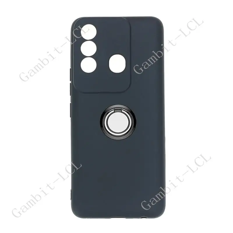 Per Itel Vision 3 Plus 3 Plus 6.8 "2022 Supporto Per Anello Posteriore Staffa Per Telefono Custodia Morbida In Silicone Tpu Su 3 Plus