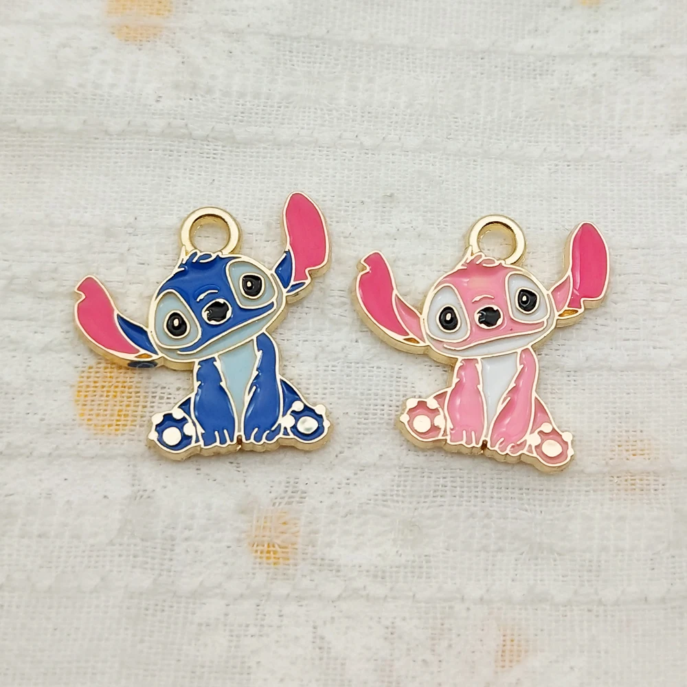 10pcs Cartoon Anime Charm for Jewelry Making Enamel Necklace Earring Bracelet Pendant Diy Accessories Alloy Metal Gold Plated - Image 4