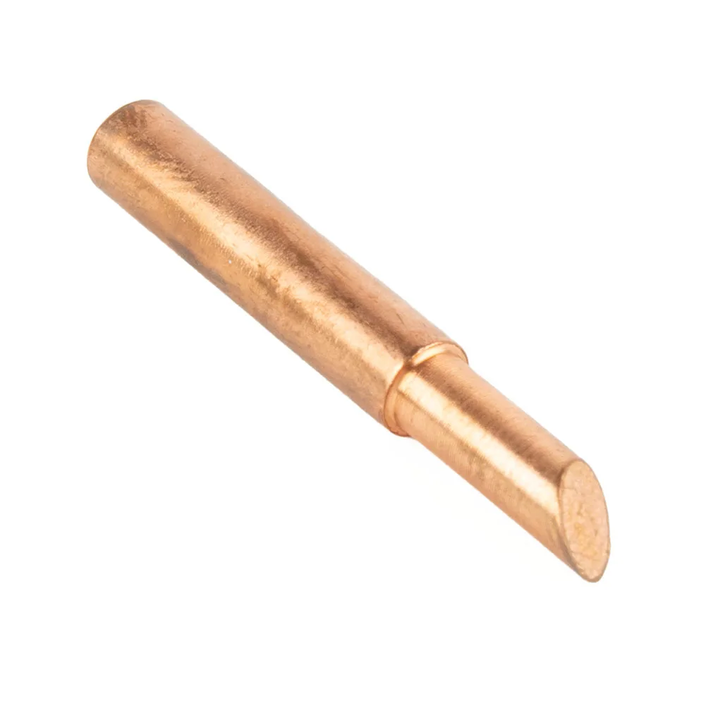 

Soldering Iron Tip Solder Tip Pure Cupper Red Copper Solder Tip Soldering Iron Tip 900M-T-5C Workshop Equipment