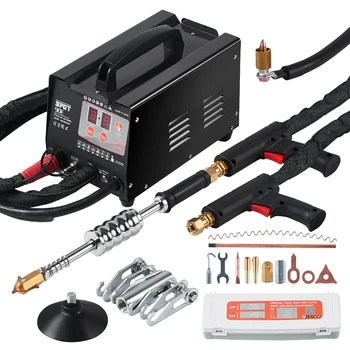 AWithZ Portable Spot Welder DIY Handheld Spot Welding Machine 90 Gears Adjustable Spot Welding for 18650 Lithium Battery 1