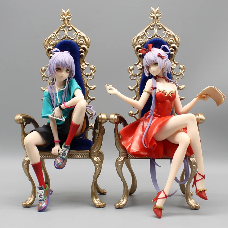 20Cm Vsinger Figure Luo Tianyi Action Figures Vsinger Secret Flower Garden Anime Figurine Collezione Di Modelli In Pvc Giocattoli Ornamentali