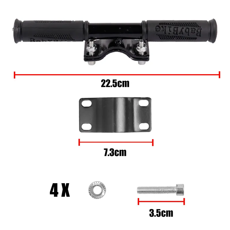 Scooter handlebar grip children's adjustable grip bar safe holder kids handrail compatible for Xiaomi M365 / Pro 1S electric scooter