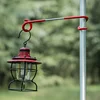 Pigtail Hook Car Camping Multifunctional Tent Light Outdoor Tools For camping lights, non-slip iron and rubber tent light stand 3