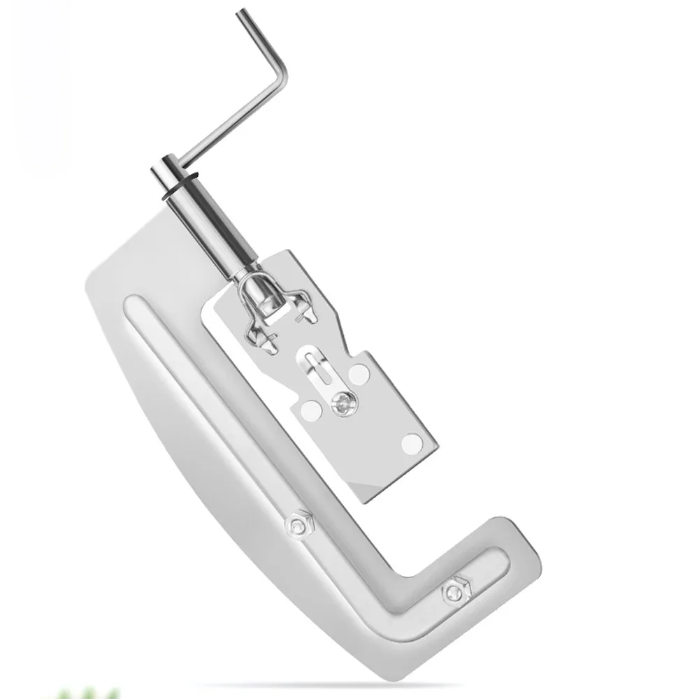 Noeud rapide automatique pour hameçons de pêche mer et leurres avec aiguille double en alliage aluminium
