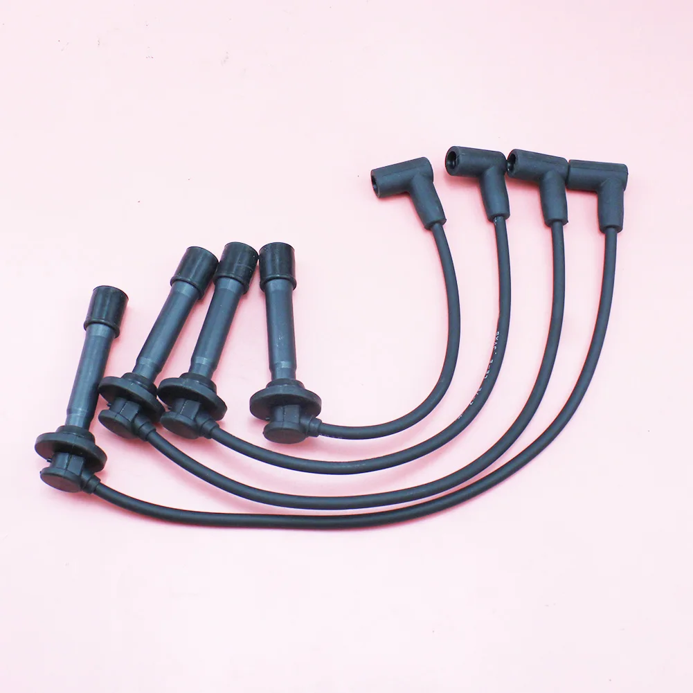 For Chery QQ IQ QQ3 QQ6 Buggy SQR472 Engine Ignition Cable Spark Plug Wire 4PCS=1 set