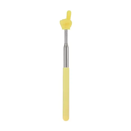 Creative Stainless Steel Teaching Telescopic Rod Finger Design Teaching Stick multifunctional Reading Stick home School Supplies - Image 8