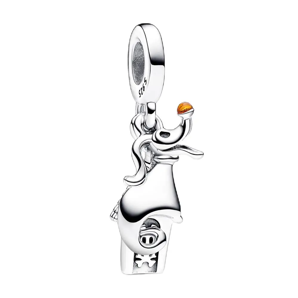 Zero Kennel & Dog Double Ciondola Charm Fit Original Pandora Charms Bracciale E Braccialetto Charm Ciondolo Gioielli
