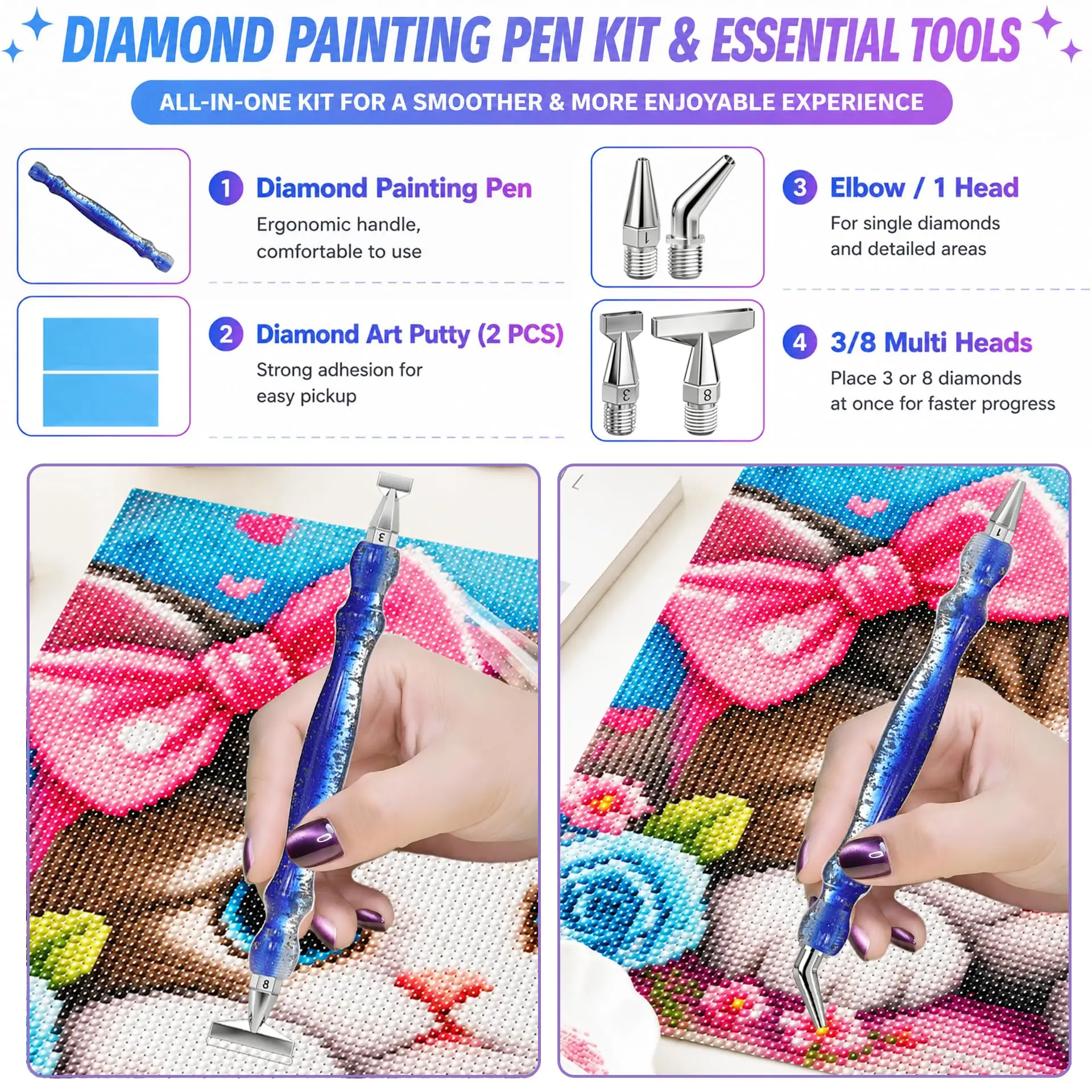 Diamond Painting Pen Set 4