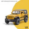 1:32 Jeeps Wrangler Rubicon Off-Road Alloy Model Car Toy Diecasts Metal Casting Sound and Light Car Toys For Children Vehicle 6