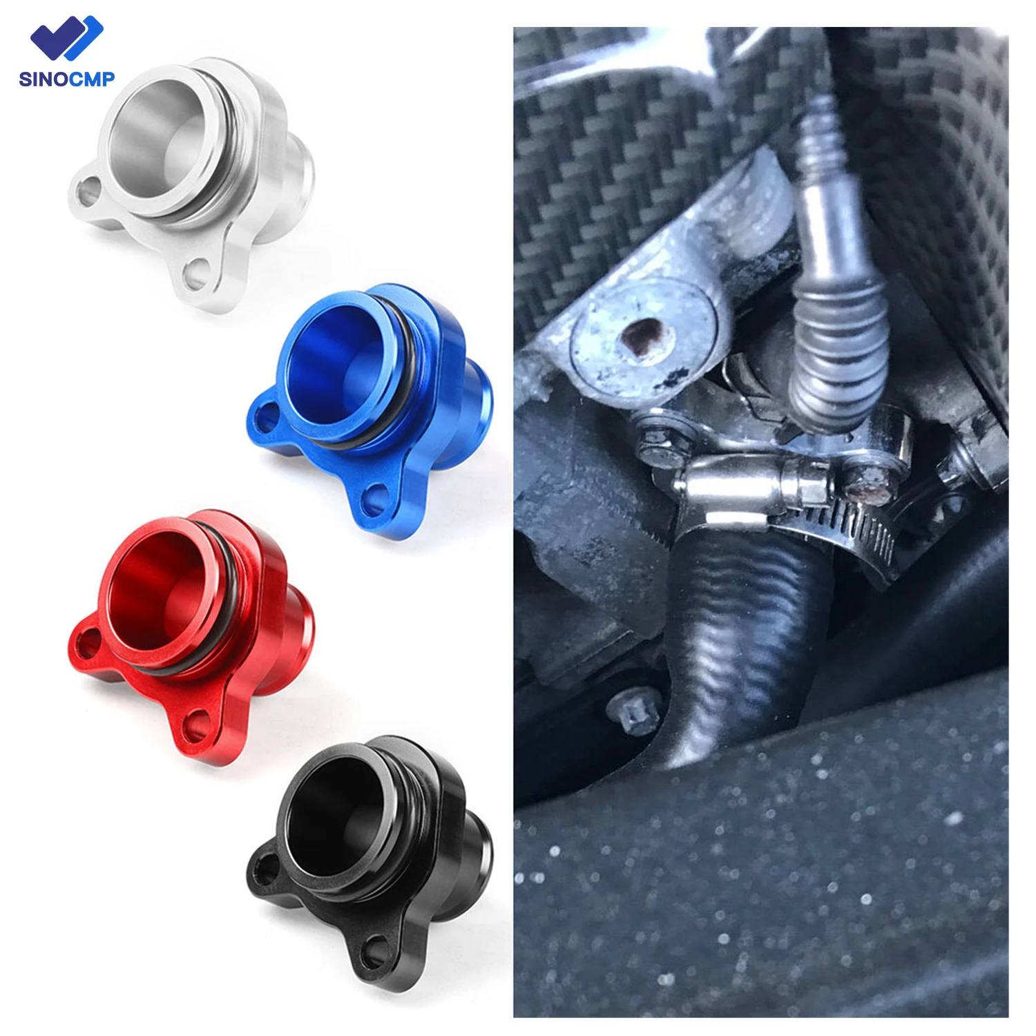 1set Water Hose Fitting Replacement 11537541992 11537544638 For N20 N52