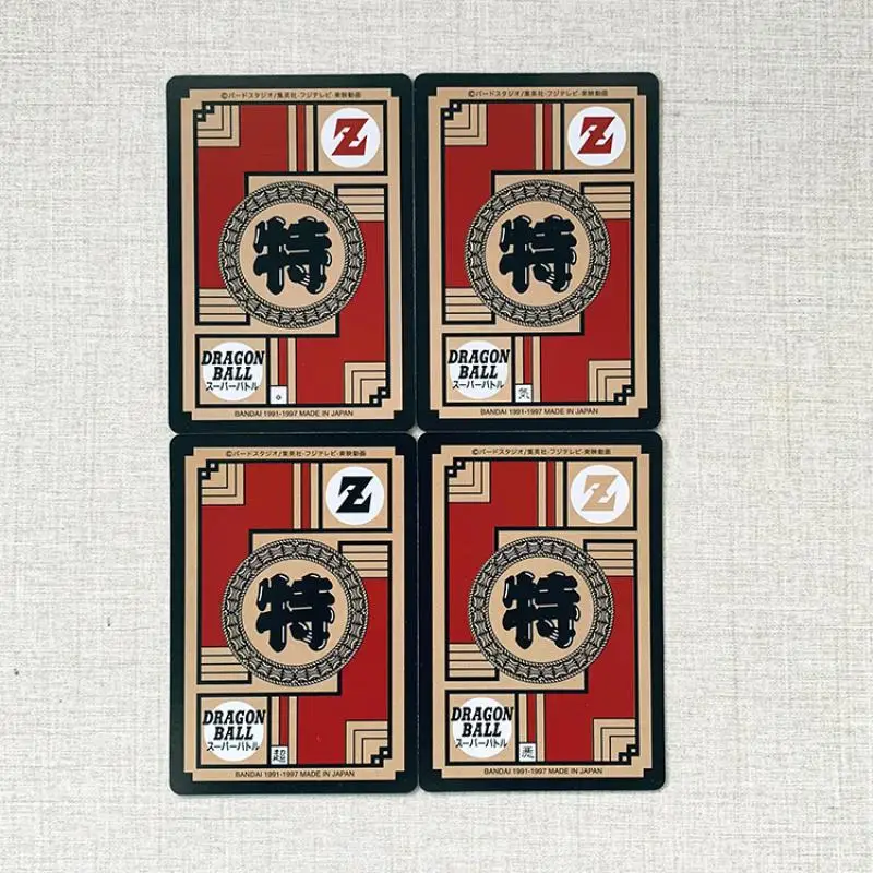 Anime Dragon Ball Son Goku A large collection of fierce fighting characters DIY homemade cards Game Collection Birthday present