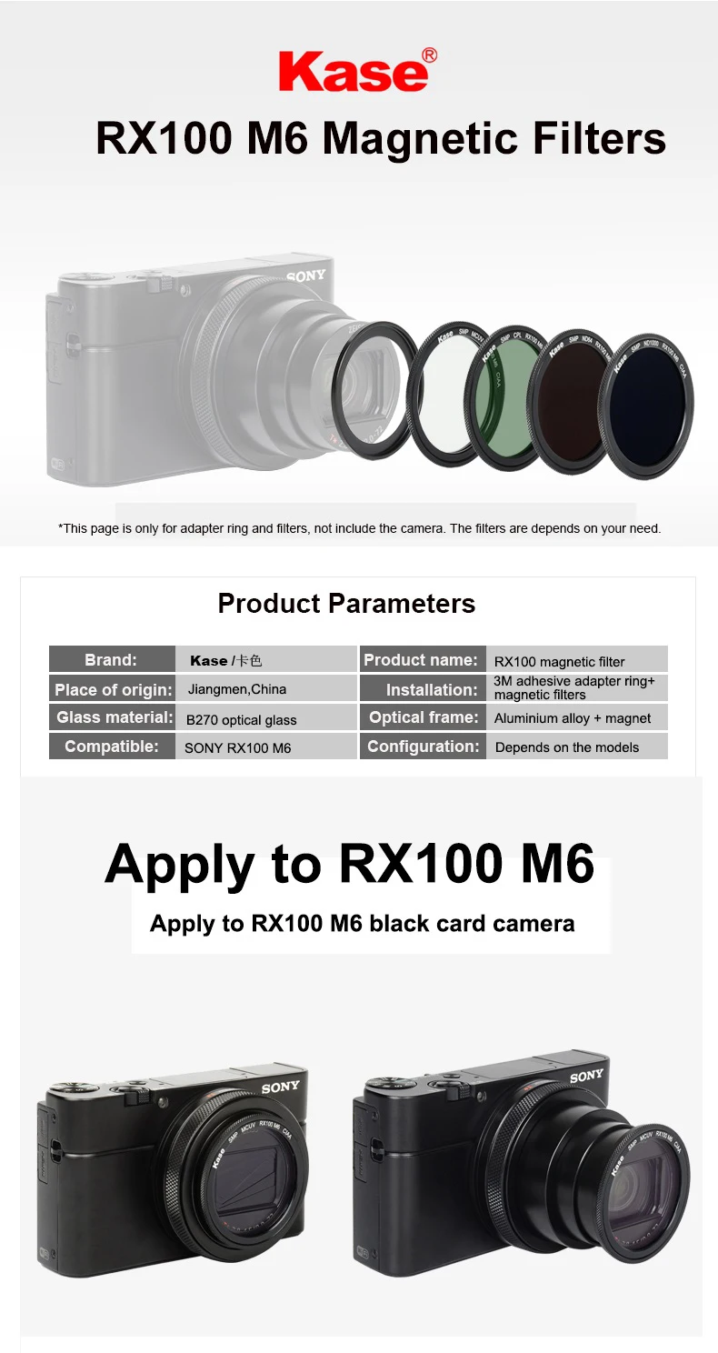 SONY RX100m5 グリップ、フィルターアダプター付