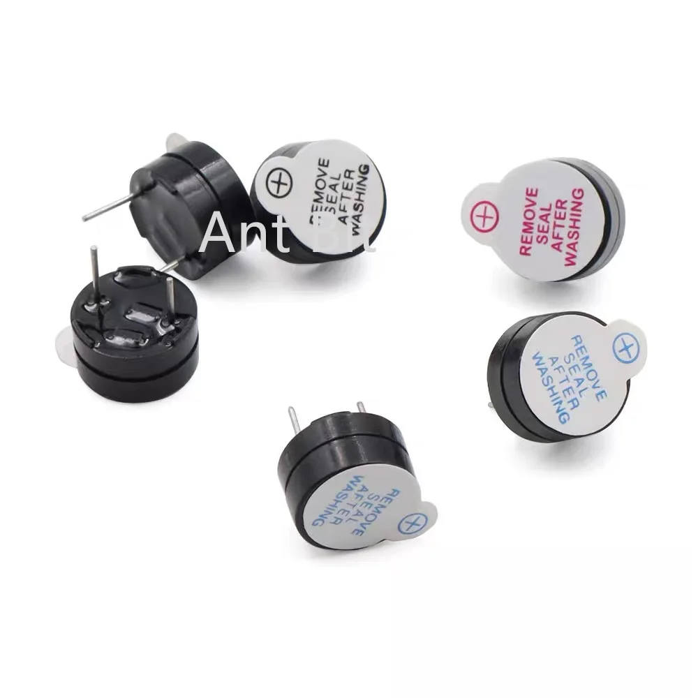 50PCS 액티브 버저 12065 통합형 얇은 분할형 통합 버저 12 x6.5MM 3V 5V 12V 버저 연속 사운드