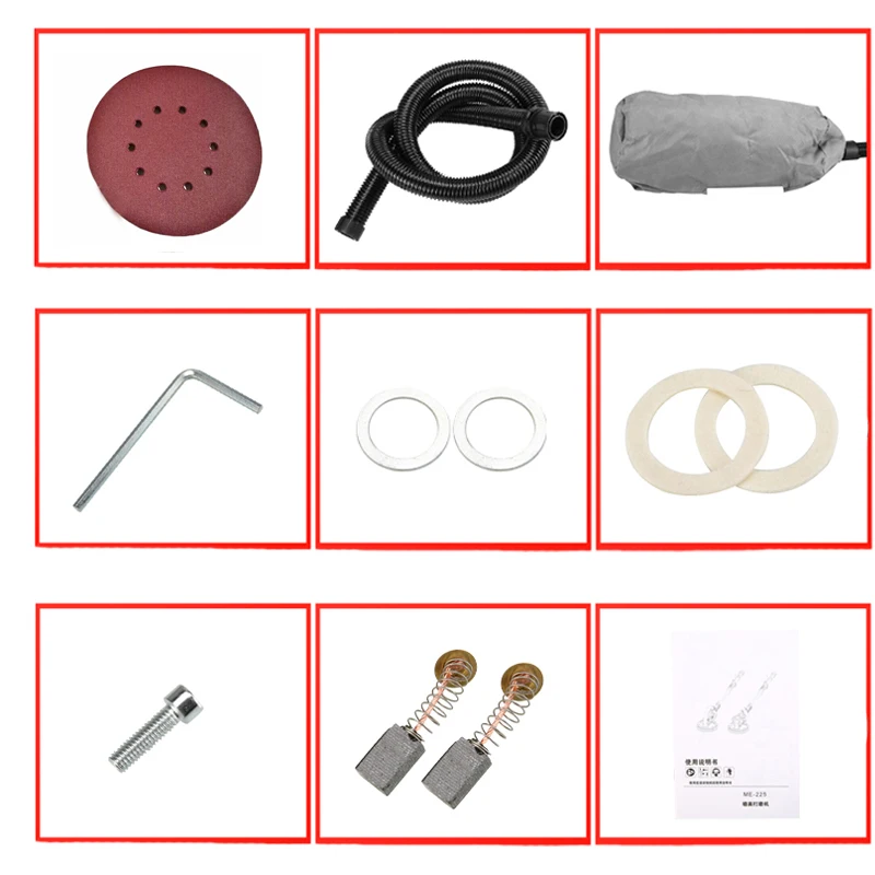 Foldable Adjust Speed Drywall Sander 750W 110V-230V Wall Polishing Grinding Double Led Light Wall Putty Polisher Machine