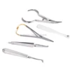 Dental Orthodontics Pliers Set 18pcs Orthodontic Forceps Distal End Cutter Plier Bracket Brace Remover Plier Dentistry Product 5