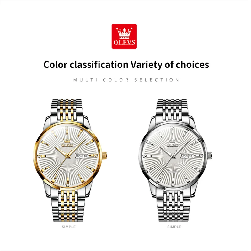 OLEVS Watches Men Luxury Top Brand New Fashion Men's Designer Automatic Mechanical Male Wristwatch Luminous Relogio Masculino