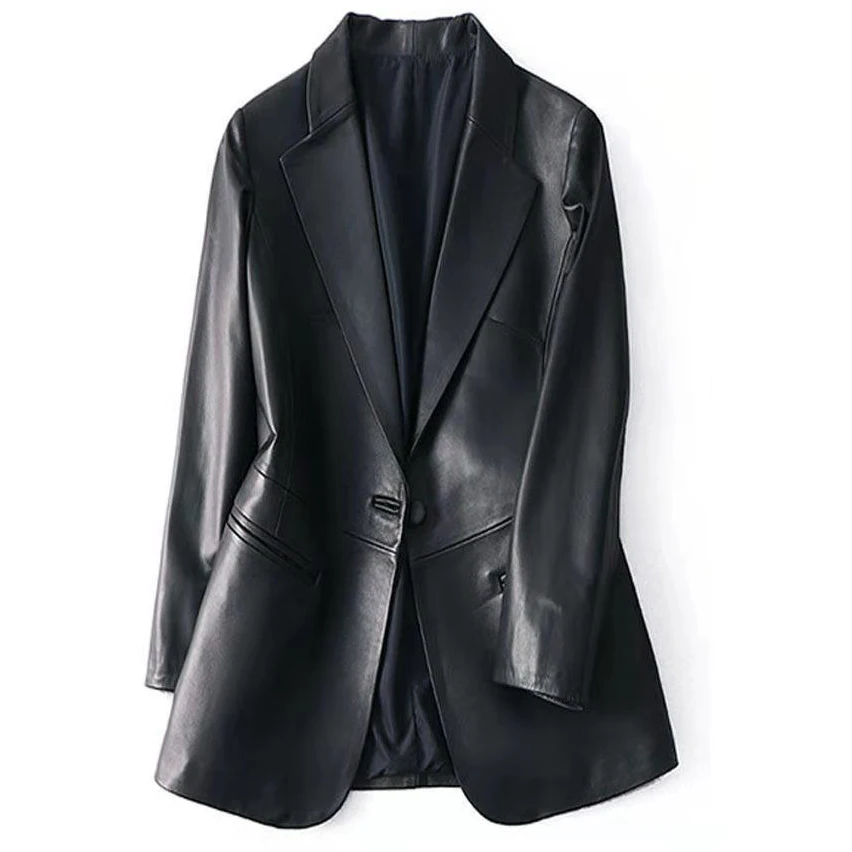 manteau-en-cuir-epais-et-chaud-pour-femme-col-rabattu-pu-mince-noir-decontracte-mode-feminine-automne-nouveau-2023