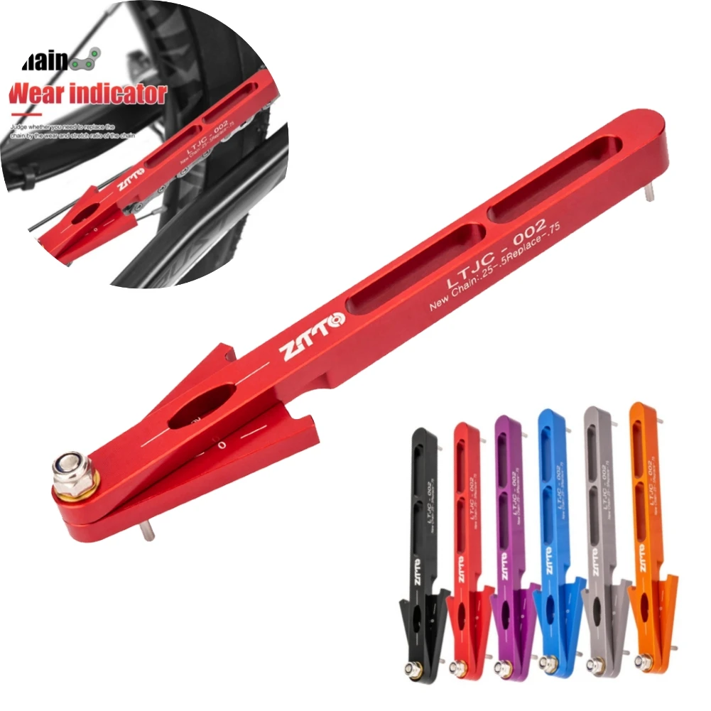 ZTTO Bicycle Chain Breaker Wear Indicator Checker Links Checker